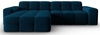 Nurgadiivan Micadoni Home Kendal, 256 x 173 x 79 cm, tumesinine, vasak nurk