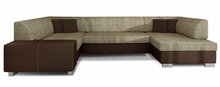 Nurgadiivan Eltap Havana Berlin 03, Soft 66, 320 x 207 x 73 cm, pruun/beež, parem