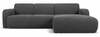 Nurgadiivan Micadoni Home Molino Boucle, 250 x 170 x 72 cm, tumehall, parem