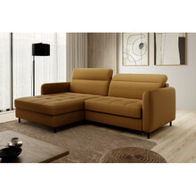 Nurgadiivan Eltap Gomsi, Manhattan 45, 165 x 228 x 100 cm, sinepikollane, pesukastiga