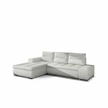 Nurgadiivan Eltap Ottavio, Soft 17, 180 x 275 x 85 cm, valge, voodipesukastiga