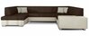 Nurgadiivan Eltap Havana, Sawana 26, Soft 33, 320 x 207 x 73 cm, pruun/beež, voodipesukastiga