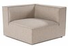 Mooduldiivan Atelier Del Sofa Sora, 104 x 96 x 70 cm, beež, parem