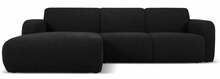 Nurgadiivan Micadoni Home Molino Boucle, 250 x 170 x 72 cm, must, vasak