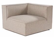 Mooduldiivan Atelier Del Sofa Sora, 104 x 96 x 70 cm, beež, parem