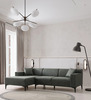 Nurgadiivan Hanah Home New Petra, roheline, 250 x 69 x 145 cm