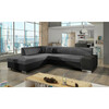 Nurgadiivan Eltap Porto, Sawana 05, Soft 11, 217 x 278 x 74 cm, tumehall, vasak, pesukastiga
