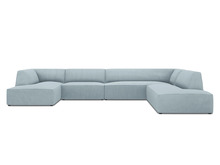 Nurgadiivan Micadoni Home Ruby Panoramic, 366 x 273 x 69 cm, 7-kohaline, helesinine, parem