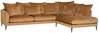 Nurgadiivan Home4you Lartes, parem nurk, pruun, 300 x 205 x 90 cm