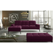 Nurgadiivan Eltap Torrense Mat Velvet 68, 265 x 175 x 98 cm, lilla, vasak