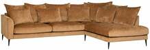 Nurgadiivan Home4you Lartes, parem nurk, pruun, 300 x 205 x 90 cm