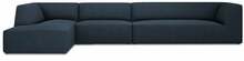 Nurgadiivan Micadoni Home Ruby, 366 x 180 x 69 cm, tumesinine, vasak