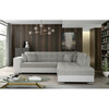 Nurgadiivan Eltap Pieretta Berlin 01, Soft 17, 205 x 260 x 80 cm, valge/hall, parem