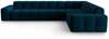 Nurgadiivan Micadoni Home Kendal, 332 x 231 x 79 cm, tumesinine, parem