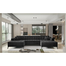 Nurgadiivan Eltap Vertizo Lukso 10, 350 x 170 x 93 cm, must