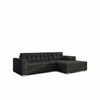 Nurgadiivan Eltap Conforti, Soft 11, 165 x 275 x 78 cm, must, parem