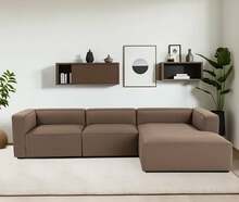 Nurgadiivan Asir Mora XL, 320 x 69 x 180 cm, pruun, Hanah Home