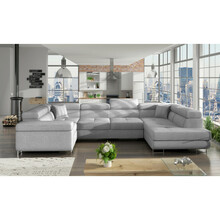 Nurgadiivan Eltap Letto, Sawana 21, 202 x 340 x 90 cm, hall, parem, voodipesukastiga