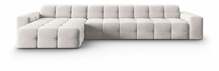 Nurgadiivan Micadoni Home Kendal, 357 x 173 x 79 cm, helehall, vasak nurk