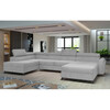 Nurgadiivan Eltap Josette Grande 81, 200 x 370 x 98 cm, vasakpoolne, helehall