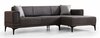Nurgadiivanvoodi Atelier Del Sofa Horizon, 250 x 140 x 77 cm, tumehall, parem