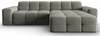Nurgadiivan Micadoni Home Kendal, 256 x 173 x 79 cm, tumehall, parem