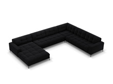 Nurgadiivan Micadoni Mamaia Velvet, 327 x 256 x 75 cm, parem, must