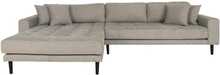 Nurgadiivan House Nordic Lido Lounge, 290 x 170 x 76 cm, roostevaba teras, vasak