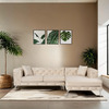 Nurgadiivan Hanah Home Como Eco, beež, 270 x 72 x 180 cm