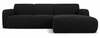 Nurgadiivan Micadoni Home Molino Boucle, 250 x 170 x 72 cm, must, parem