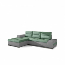 Nurgadiivan Eltap Ottavio, Soro 34, Soro 83, 180 x 275 x 85 cm, roheline/hall, vasakpoolne, voodipesukastiga