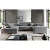Nurgadiivan Eltap Thiago, Gusto 86, 350 x 202 x 90 cm, tumehall, parem, voodipesukastiga