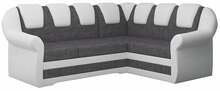 Nurgadiivan Eltap Lord II, Sawana 05, Soft 17, 190 x 243 x 105 cm, valge/hall, parem, pesukastiga