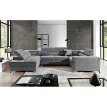 Nurgadiivan Eltap Thiago, Gusto 86, 350 x 202 x 90 cm, tumehall, parem, voodipesukastiga