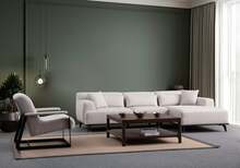 Nurgadiivan Hanah Home Jaguar L2-Chl, 100 x 75 x 280 cm, valge