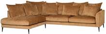 Nurgadiivan Home4you Lartes, 300 x 205 x 90 cm, vasak, pruun