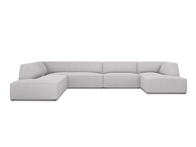Nurgadiivan Micadoni Home Ruby Panoramic, 366 x 273 x 69 cm, 7-kohaline, helehall, vasak