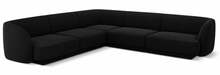 Nurgadiivan Micadoni Home Miley Velvet Symmetrical, 252 x 252 x 74 cm, must