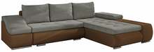 Nurgadiivan Eltap Ontario, Soro 13, Soft 15, 200 x 296 x 88 cm, pruun/hall, parem, voodipesukastiga