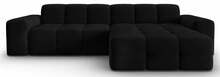 Nurgadiivan Micadoni Home Kendal, 256 x 173 x 79 cm, must, parem