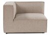Mooduldiivan Atelier Del Sofa Sora L1, 104 x 96 x 70 cm, beež, vasak