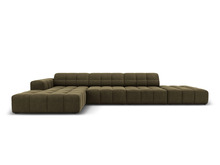 Nurgadiivan Micadoni Home Jennifer Velvet, 341 x 166 x 70 cm, roheline, vasak