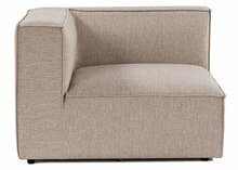 Mooduldiivan Atelier Del Sofa Sora L1, 104 x 96 x 70 cm, beež, vasak