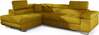 Nurgadiivan Eltap Anton Omega 68, vasakpoolne, 202 x 275 x 90 cm, kollane, panipaigaga