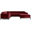 Nurgadiivan Eltap Montez Loco 25, 180 x 340 x 93 cm, tume lilla, parem