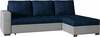 Nurgadiivan Eltap Newark, Kronos 09, Paros 05, 150 x 237 x 90 cm, hall/tumesinine, voodipesukastiga