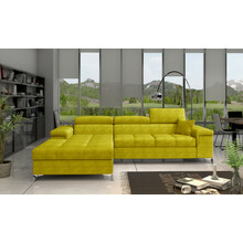 Nurgadiivan Eltap Ricardo Omega 68, 205 x 280 x 90 cm, kollane, vasak