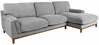 Nurgadiivan Home4you Basil, 298 x 156 x 96 cm, parem, hall