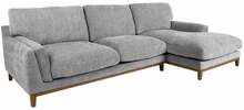 Nurgadiivan Home4you Basil, 298 x 156 x 96 cm, parem, hall