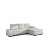Nurgadiivan Eltap Ottavio, Soft 17, 180 x 275 x 85 cm, valge, parem, voodipesukastiga